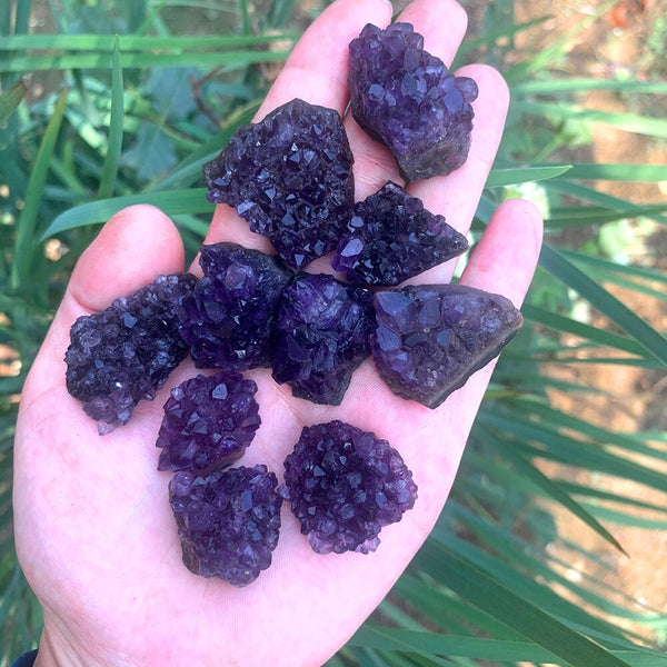 Purple Amethyst Clusters-ToShay.org