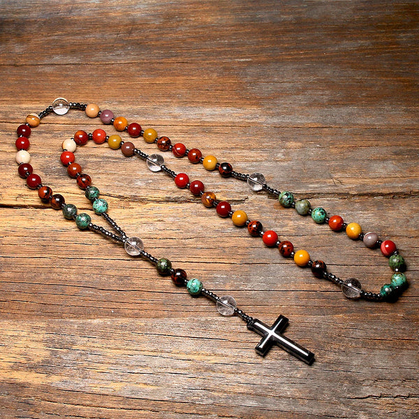 Red Mookaite Rosary-ToShay.org