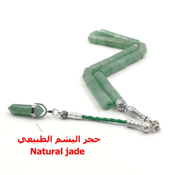 Green Jade Prayer Beads-ToShay.org