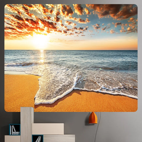 Seaside Sunrise Tapestry-ToShay.org