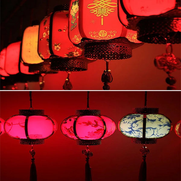 Red Blossom Light Lamp-ToShay.org