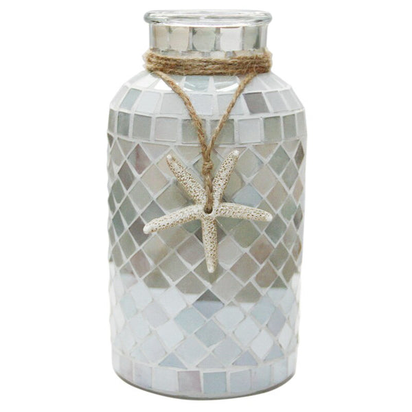 Mosaic Glass Vase-ToShay.org