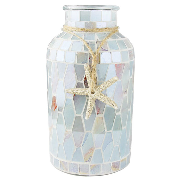 Mosaic Glass Vase-ToShay.org