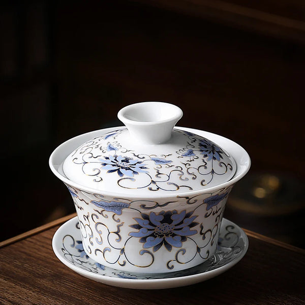 Gaiwan Ceramic Tea Tureen-ToShay.org