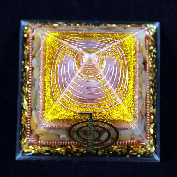 Energy Crystal Orgonite Pyramid-ToShay.org