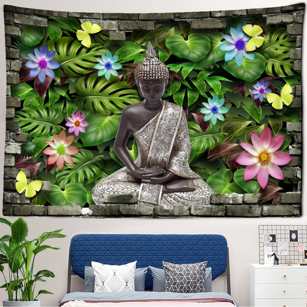 Buddha Tapestry Wall Hanging-ToShay.org