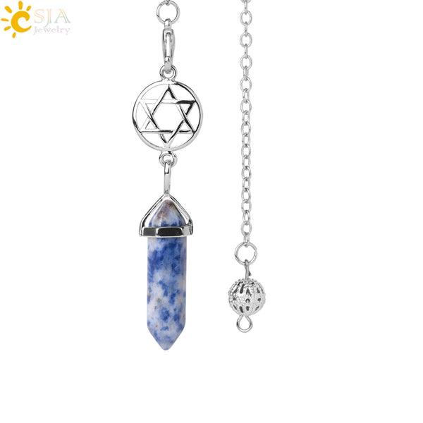 Mixed Crystal Dowsing Pendulum-ToShay.org