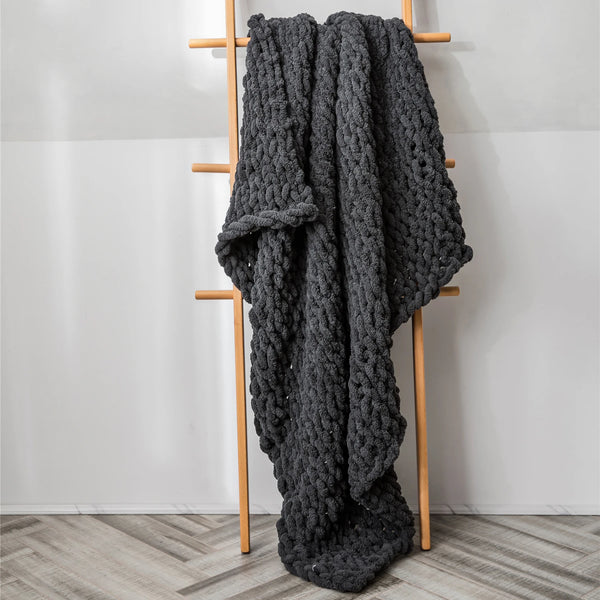 Knitted Throw Blanket-ToShay.org