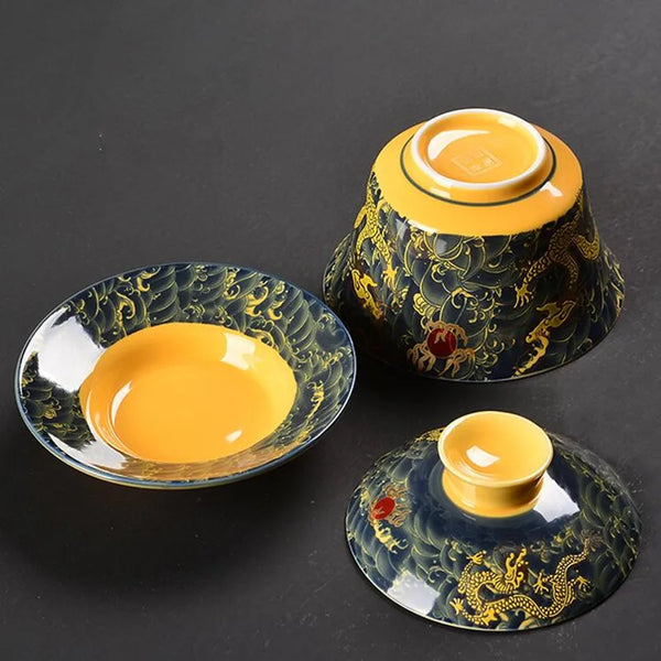 Gaiwan Ceramic Tea Tureen-ToShay.org