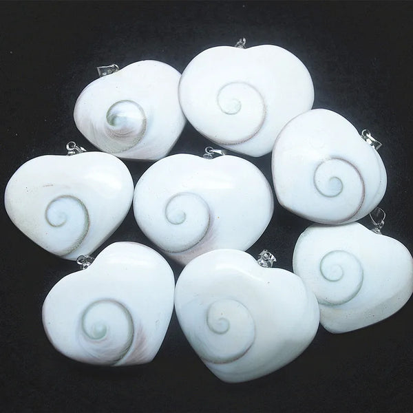 White Shell Pendants-ToShay.org