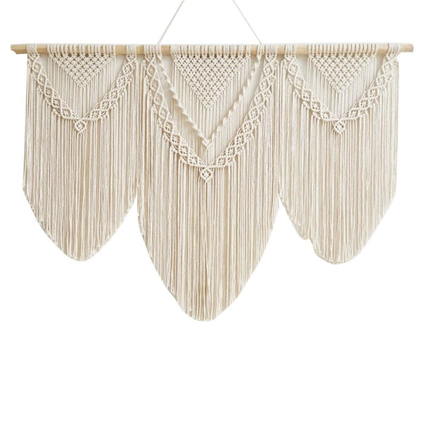 Macrame Tapestry Curtain-ToShay.org