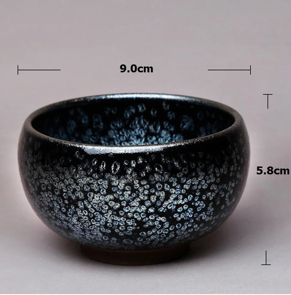 Blue Glaze Ceramic Cup-ToShay.org