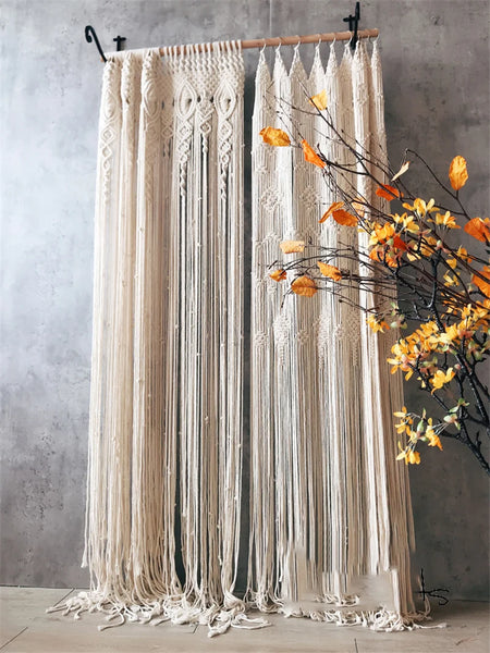 Macrame Door Curtain-ToShay.org