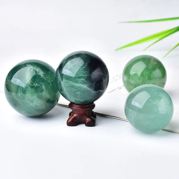 Green Fluorite Ball-ToShay.org