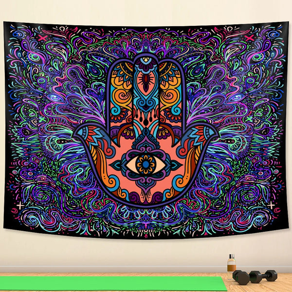 Hamsa Hand Tapestry-ToShay.org