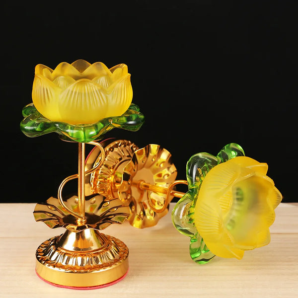 Lotus Butter Lamp Holder-ToShay.org