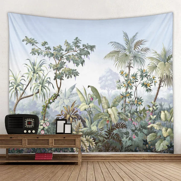 Tropical Garden Tapestry-ToShay.org