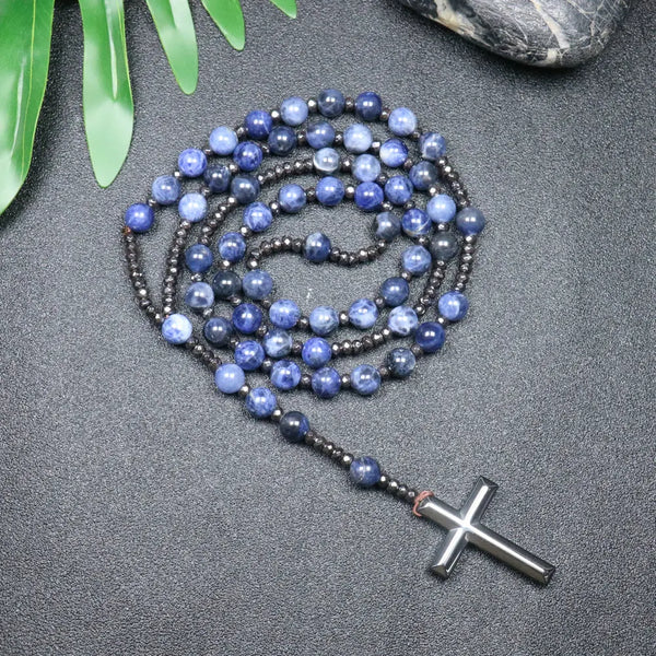 Mixed Quartz Crystal Rosary Beads-ToShay.org