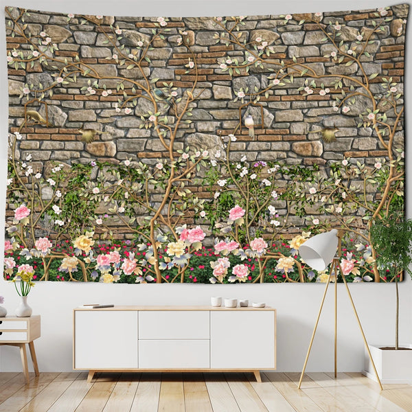 Flower Art Tapestry-ToShay.org