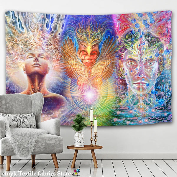 Psychedelic Art Tapestry-ToShay.org