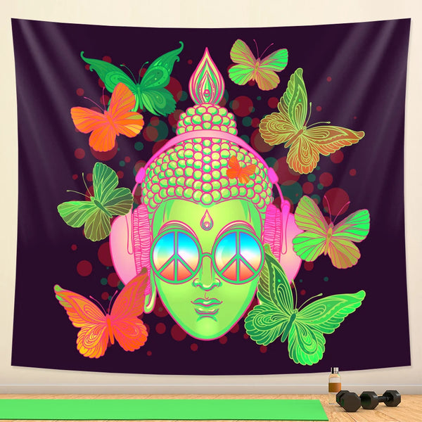 Buddha Art Tapestry-ToShay.org