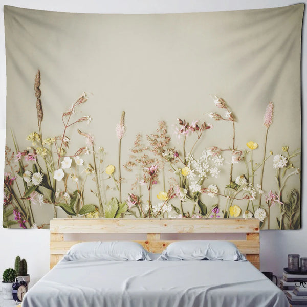 Flower Art Tapestry-ToShay.org