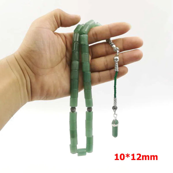 Green Jade Prayer Beads-ToShay.org