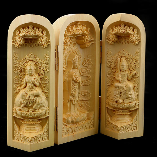 Wood Buddha Box-ToShay.org