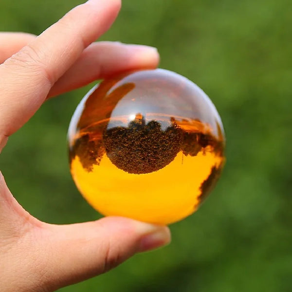 Amber Crystal Ball-ToShay.org