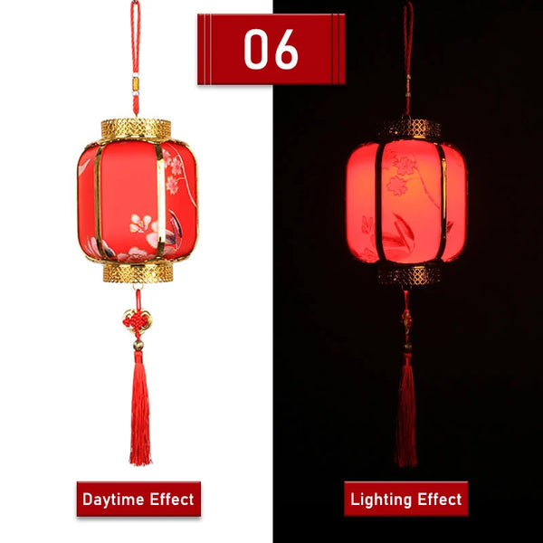 Red Blossom Light Lamp-ToShay.org