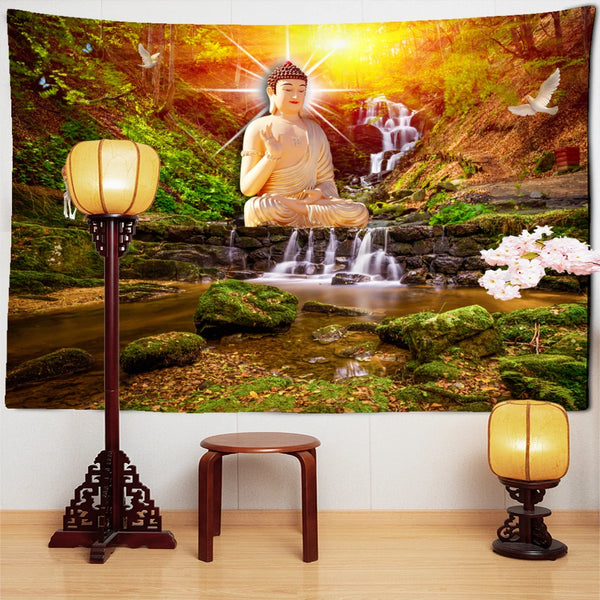 Buddha Art Tapestry-ToShay.org