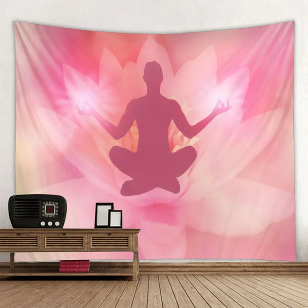 Buddha Meditation Tapestry-ToShay.org