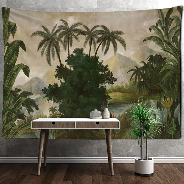 Tropical Plants Tapestry-ToShay.org