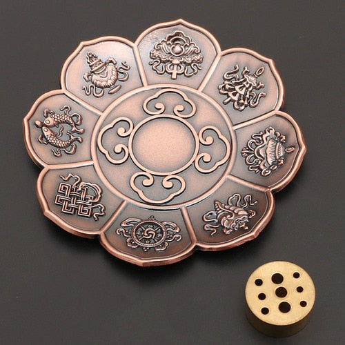 Lotus Incense Burner Plate-ToShay.org