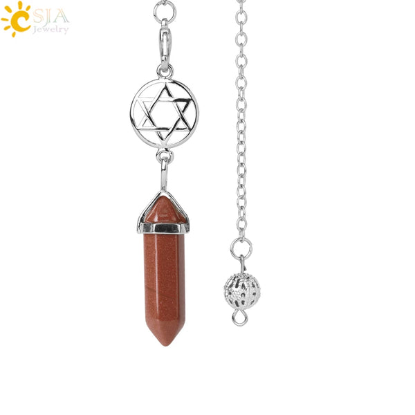 Mixed Crystal Dowsing Pendulum-ToShay.org