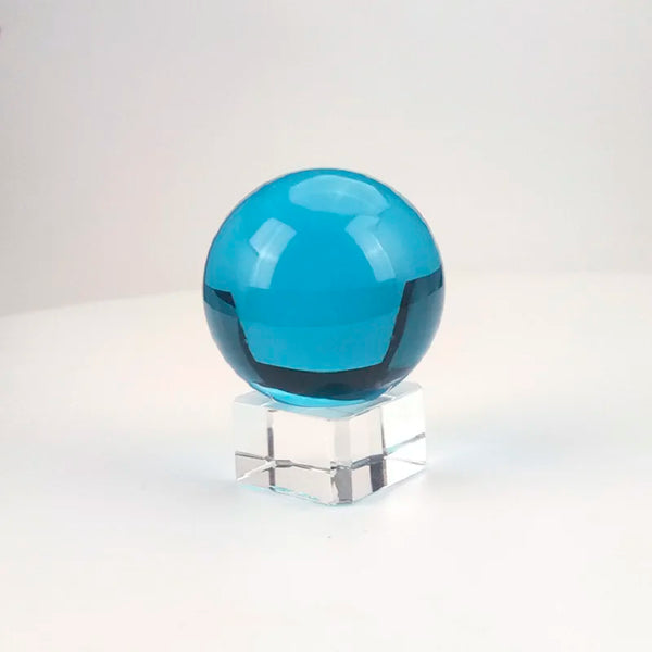 Blue Aqua Crystal Ball-ToShay.org