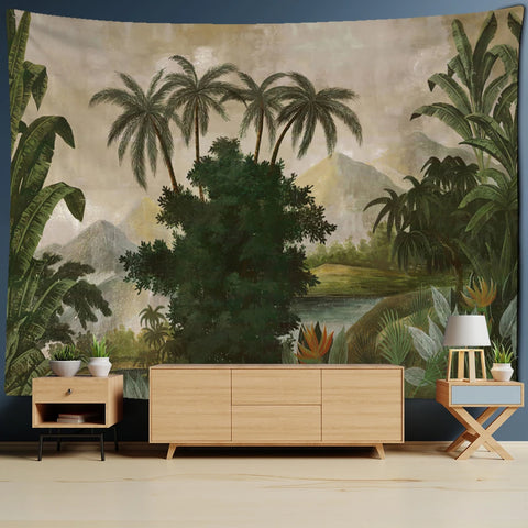 Tropical Plants Tapestry-ToShay.org