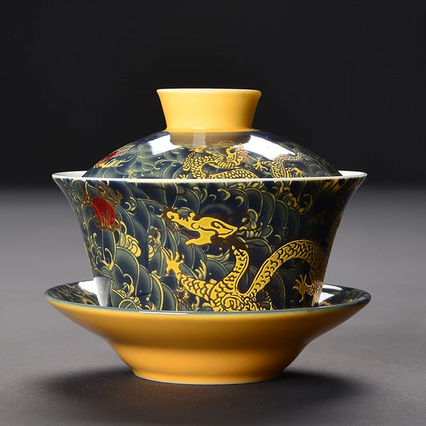 Gaiwan Ceramic Tea Tureen-ToShay.org