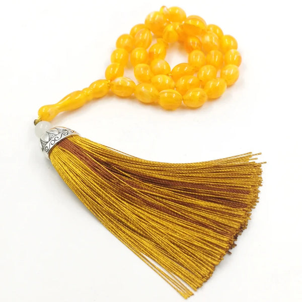 Yellow Prayer Beads-ToShay.org