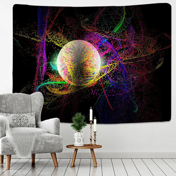 Psychedelic Art Tapestry-ToShay.org