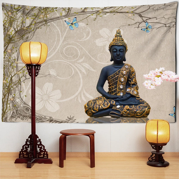 Buddha Art Tapestry-ToShay.org