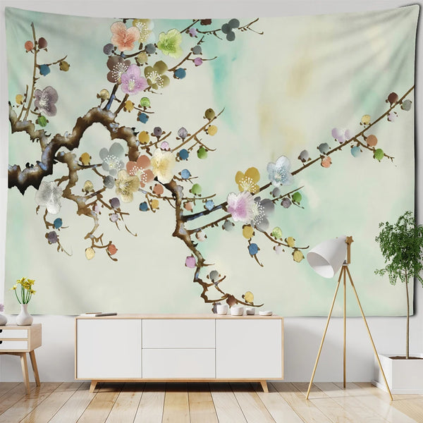 Flower Art Tapestry-ToShay.org