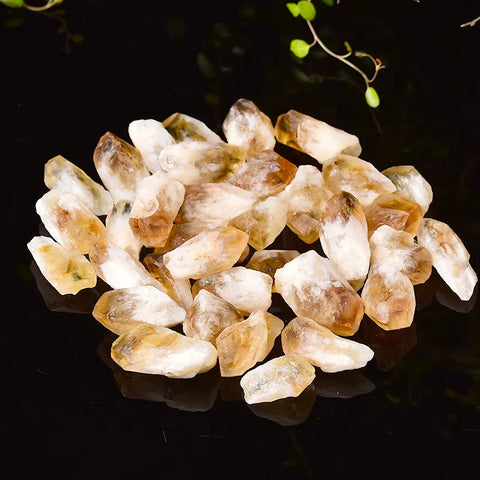 Yellow Citrine Raw Crystals-ToShay.org