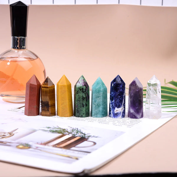 Chakra Crystal Wands Box Set-ToShay.org