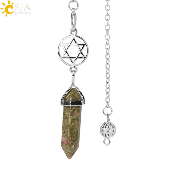 Mixed Crystal Dowsing Pendulum-ToShay.org