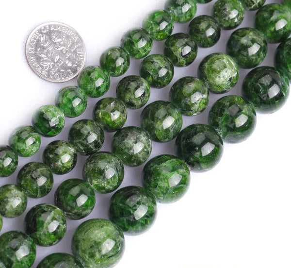 Green Diopside Beads-ToShay.org