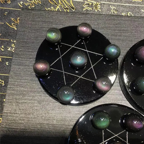 Rainbow Obsidian Seven Star Array-ToShay.org