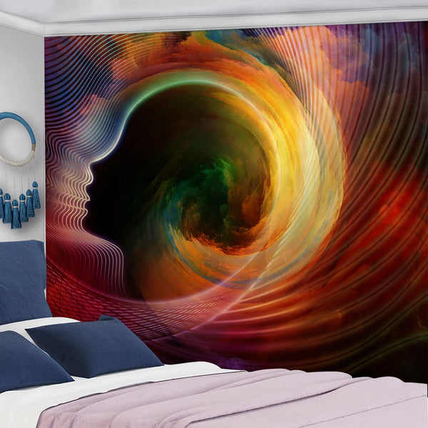 Psychedelic Art Tapestry-ToShay.org