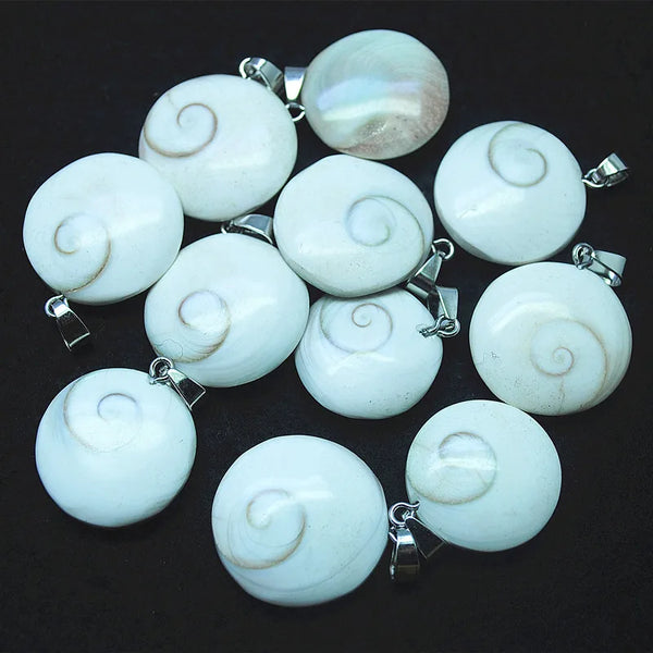 White Shell Pendants-ToShay.org