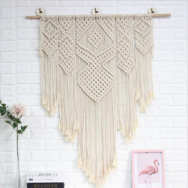 Macrame Tapestry Wall Hanging-ToShay.org